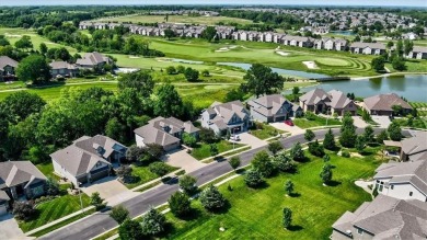 Exquisite Don Julian Reverse 1.5-Story with Golf Course Views in on Staley Farms Golf Club in Missouri - for sale on GolfHomes.com, golf home, golf lot