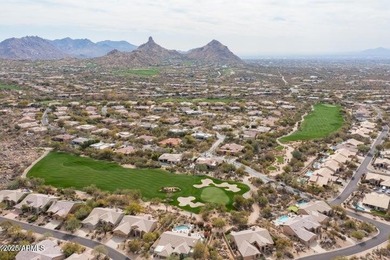 Live like you're on vacation in this beautiful golf course home on Troon North Golf Club  in Arizona - for sale on GolfHomes.com, golf home, golf lot