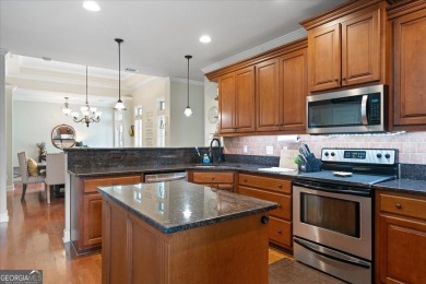Resort-style living starts here! This master-on-main beauty sits on Summergrove Golf Club in Georgia - for sale on GolfHomes.com, golf home, golf lot