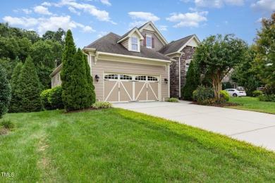 Welcome to this beautiful ranch-style home with a full finished on Brier Creek Country Club in North Carolina - for sale on GolfHomes.com, golf home, golf lot