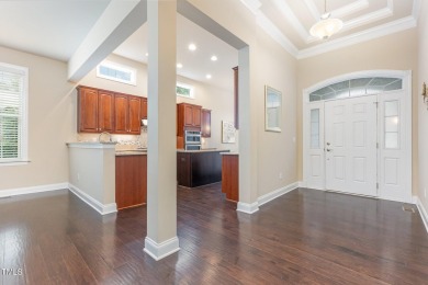 Welcome to this beautiful ranch-style home with a full finished on Brier Creek Country Club in North Carolina - for sale on GolfHomes.com, golf home, golf lot