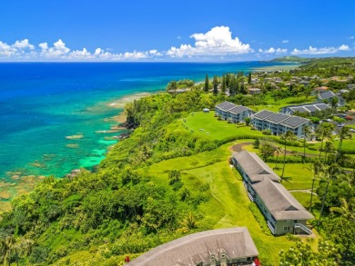 Enjoy ocean views from virtually every living area in this condo on Makai Golf Club At Princeville in Hawaii - for sale on GolfHomes.com, golf home, golf lot