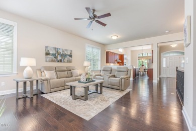 Welcome to this beautiful ranch-style home with a full finished on Brier Creek Country Club in North Carolina - for sale on GolfHomes.com, golf home, golf lot