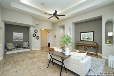 This charming two bedroom/two bath Mediterranean-style garden on The Dominion Country Club in Texas - for sale on GolfHomes.com, golf home, golf lot