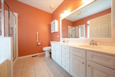 This beautifully maintained home in Crest Hill's Carillon Lakes on Carillon Lakes 3 Hole Course in Illinois - for sale on GolfHomes.com, golf home, golf lot