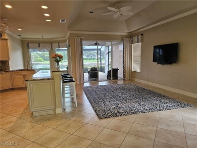 GOLF COURSE & WATERFRONT VIEWS! Welcome to this beautifully on Estero Country Club in Florida - for sale on GolfHomes.com, golf home, golf lot