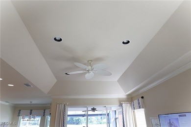 GOLF COURSE & WATERFRONT VIEWS! Welcome to this beautifully on Estero Country Club in Florida - for sale on GolfHomes.com, golf home, golf lot