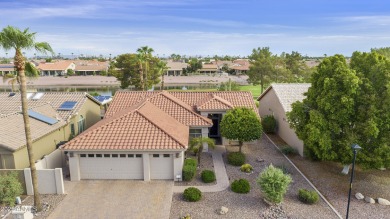 This beautiful PALMERA model w/ AMAZING LAKE and GOLF COURSE on Oakwood Golf Club  in Arizona - for sale on GolfHomes.com, golf home, golf lot