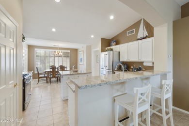 This beautiful PALMERA model w/ AMAZING LAKE and GOLF COURSE on Oakwood Golf Club  in Arizona - for sale on GolfHomes.com, golf home, golf lot