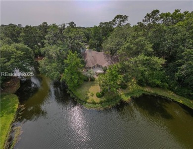 This timeless residence in Long Cove is a true blend of on Long Cove Club in South Carolina - for sale on GolfHomes.com, golf home, golf lot