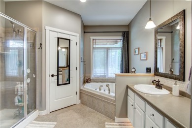 Beautifully maintained home sits on a spacious .69-acre lot on Menomonie Country Club in Wisconsin - for sale on GolfHomes.com, golf home, golf lot