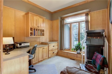 Beautifully maintained home sits on a spacious .69-acre lot on Menomonie Country Club in Wisconsin - for sale on GolfHomes.com, golf home, golf lot