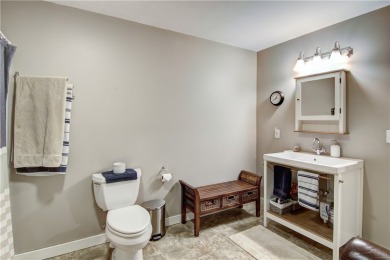 Beautifully maintained home sits on a spacious .69-acre lot on Menomonie Country Club in Wisconsin - for sale on GolfHomes.com, golf home, golf lot
