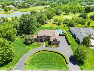 Discover luxury living in this Custom-built 2 story brick home on Briar Ridge Country Club in Indiana - for sale on GolfHomes.com, golf home, golf lot