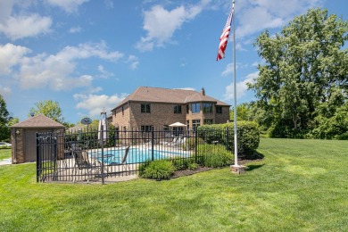 Discover luxury living in this Custom-built 2 story brick home on Briar Ridge Country Club in Indiana - for sale on GolfHomes.com, golf home, golf lot