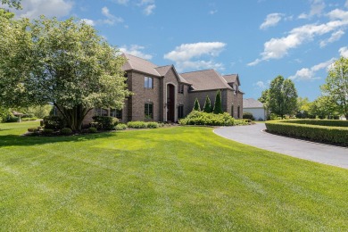 Discover luxury living in this Custom-built 2 story brick home on Briar Ridge Country Club in Indiana - for sale on GolfHomes.com, golf home, golf lot