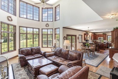 Discover luxury living in this Custom-built 2 story brick home on Briar Ridge Country Club in Indiana - for sale on GolfHomes.com, golf home, golf lot