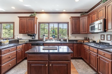 Discover luxury living in this Custom-built 2 story brick home on Briar Ridge Country Club in Indiana - for sale on GolfHomes.com, golf home, golf lot