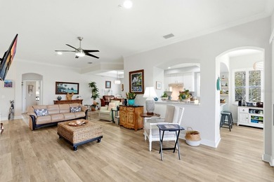 Expansive golf course views from this updated end-unit in on Grand Haven Golf Club in Florida - for sale on GolfHomes.com, golf home, golf lot