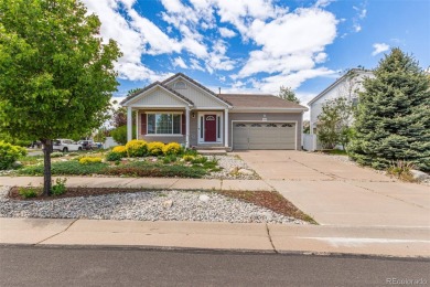 Beautiful Corner Lot Home with beautiful Xeroscape front and on Green Valley Ranch Golf Club in Colorado - for sale on GolfHomes.com, golf home, golf lot