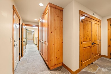 Experience the perfect fusion of classic log craftsmanship and on McCall Municipal Golf Course in Idaho - for sale on GolfHomes.com, golf home, golf lot