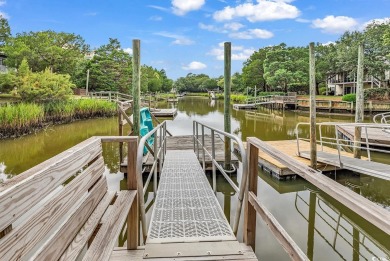 On the creek and right across the street from DeBordieu Beach on DeBordieu Country Club in South Carolina - for sale on GolfHomes.com, golf home, golf lot