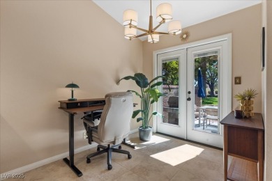 This stunning townhome tucked away in a cul-de-sac in Spanish on Spanish Trail Golf and Country Club in Nevada - for sale on GolfHomes.com, golf home, golf lot