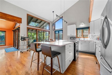 Spacious Contemporary Lake Front Home with Big Water Views and on The Highlands Course at Lake Arrowhead in Georgia - for sale on GolfHomes.com, golf home, golf lot