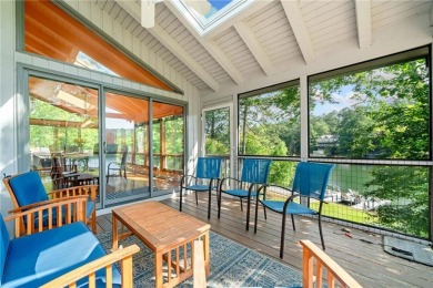 Spacious Contemporary Lake Front Home with Big Water Views and on The Highlands Course at Lake Arrowhead in Georgia - for sale on GolfHomes.com, golf home, golf lot