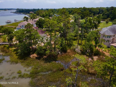Excellent Opportunity To Seize A Waterfront Building & Dock Lot on Lockwood Folly Country Club in North Carolina - for sale on GolfHomes.com, golf home, golf lot