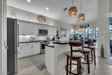 A meticulously maintained and upgraded home is now available for on Verandah Golf Course and Club in Florida - for sale on GolfHomes.com, golf home, golf lot