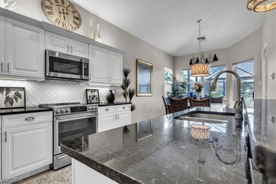 A meticulously maintained and upgraded home is now available for on Verandah Golf Course and Club in Florida - for sale on GolfHomes.com, golf home, golf lot