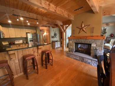 Remarkable 4 bedroom plus loft, 3 bath three-level post and beam on Mount Snow Golf Club in Vermont - for sale on GolfHomes.com, golf home, golf lot