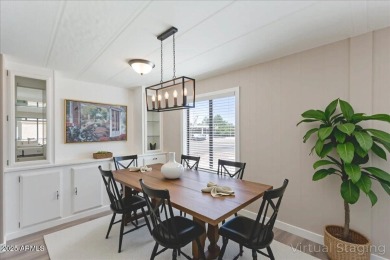 Charming 3-bedroom, 2-bath home located in the highly on Sun Lakes Country Club in Arizona - for sale on GolfHomes.com, golf home, golf lot