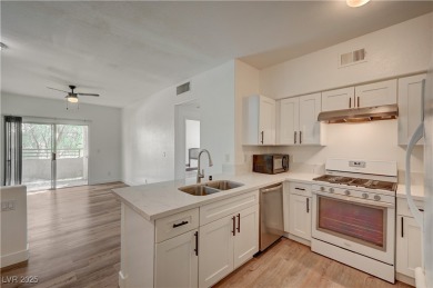 Beautifully updated  spacious 1 BD, 1 BA condo, perfectly on Desert Rose Golf Course in Nevada - for sale on GolfHomes.com, golf home, golf lot
