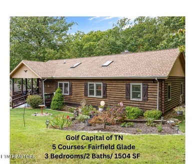 A Light-Filled Log Home in the Heart of Tennessee's Golf on Heatherhurst Golf Course in Tennessee - for sale on GolfHomes.com, golf home, golf lot