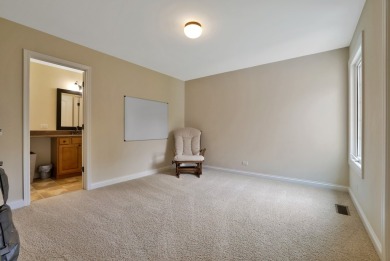Custom home with 4 spacious bedrooms, 4.5 bathrooms nestled on on Blackstone Golf Club in Illinois - for sale on GolfHomes.com, golf home, golf lot