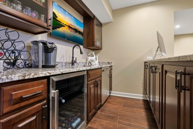 Custom home with 4 spacious bedrooms, 4.5 bathrooms nestled on on Blackstone Golf Club in Illinois - for sale on GolfHomes.com, golf home, golf lot