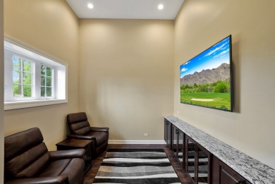 Custom home with 4 spacious bedrooms, 4.5 bathrooms nestled on on Blackstone Golf Club in Illinois - for sale on GolfHomes.com, golf home, golf lot