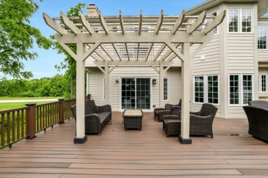 Custom home with 4 spacious bedrooms, 4.5 bathrooms nestled on on Blackstone Golf Club in Illinois - for sale on GolfHomes.com, golf home, golf lot