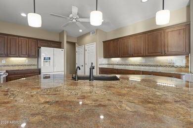 Stonecrest perfectly positioned between the 8th & 9th holes of on Granite Falls Golf Club  in Arizona - for sale on GolfHomes.com, golf home, golf lot