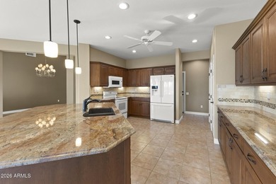 Stonecrest perfectly positioned between the 8th & 9th holes of on Granite Falls Golf Club  in Arizona - for sale on GolfHomes.com, golf home, golf lot