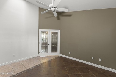 Stonecrest perfectly positioned between the 8th & 9th holes of on Granite Falls Golf Club  in Arizona - for sale on GolfHomes.com, golf home, golf lot