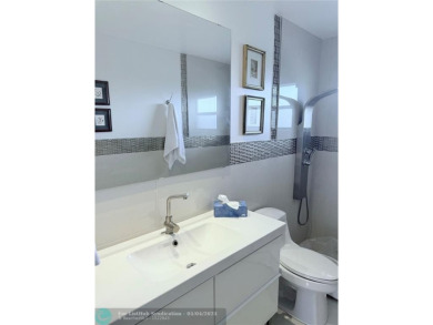 This fully renovated one-bedroom condo offers stylish comfort on Sunrise Lakes Phase III in Florida - for sale on GolfHomes.com, golf home, golf lot
