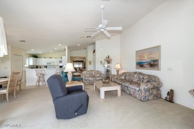 Wow!! Look at the panoramic views of the lake and 9th hole from on Estero Country Club in Florida - for sale on GolfHomes.com, golf home, golf lot