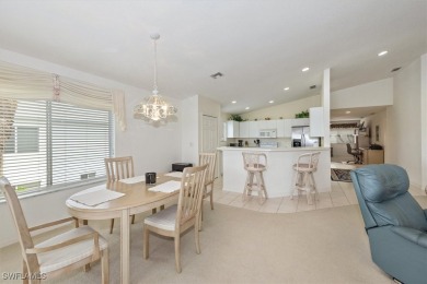Wow!! Look at the panoramic views of the lake and 9th hole from on Estero Country Club in Florida - for sale on GolfHomes.com, golf home, golf lot