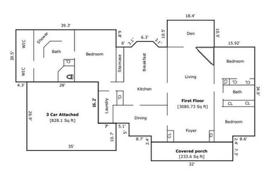 Beautiful, brick home on almost one acre cul-de-sac lot. Located on Warrior Golf Club in North Carolina - for sale on GolfHomes.com, golf home, golf lot