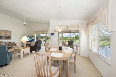 Wow!! Look at the panoramic views of the lake and 9th hole from on Estero Country Club in Florida - for sale on GolfHomes.com, golf home, golf lot