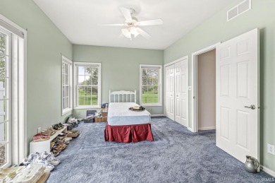 A golfer's paradise awaits you at 3700 Saint Andrews Place on Bent Oak Golf Club in Indiana - for sale on GolfHomes.com, golf home, golf lot