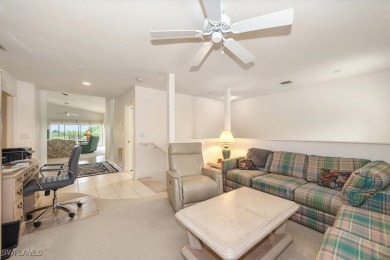 Wow!! Look at the panoramic views of the lake and 9th hole from on Estero Country Club in Florida - for sale on GolfHomes.com, golf home, golf lot